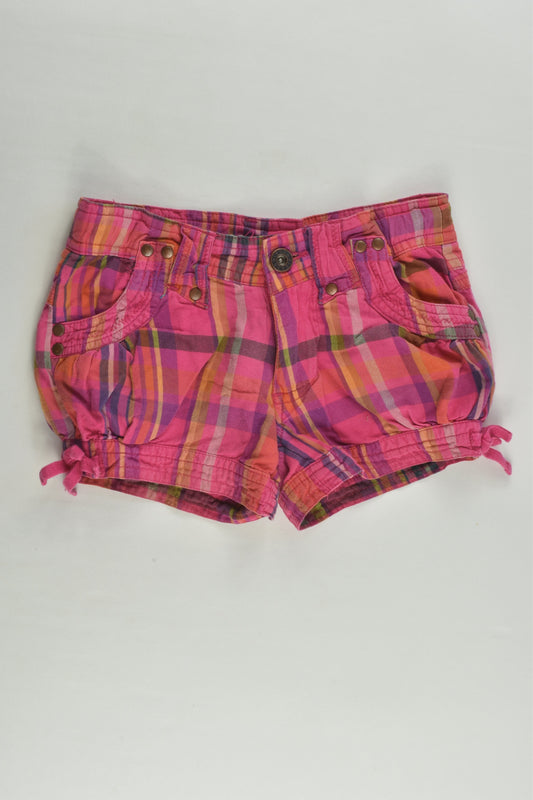 Guess Size 4 Checked Shorts