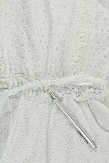 Gum Size 10 Lined Lace Playsuit