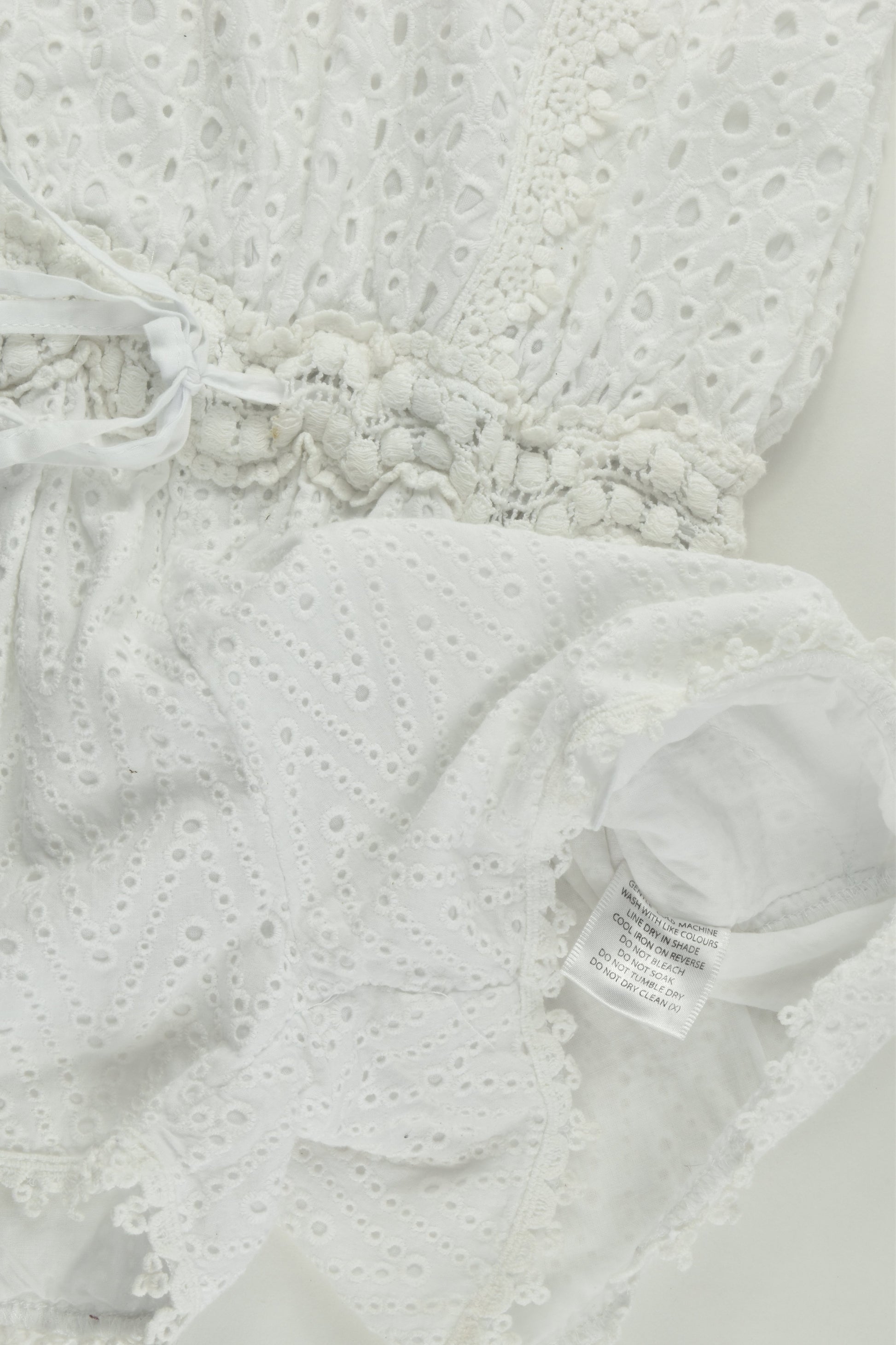 Gum Size 10 Lined Lace Playsuit
