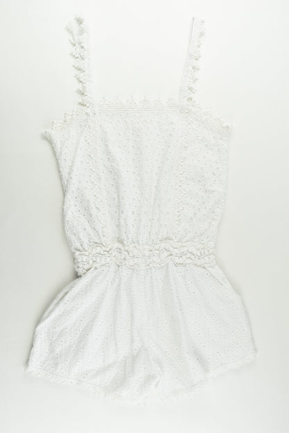 Gum Size 10 Lined Lace Playsuit