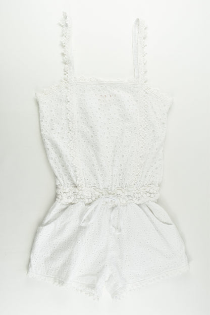 Gum Size 10 Lined Lace Playsuit