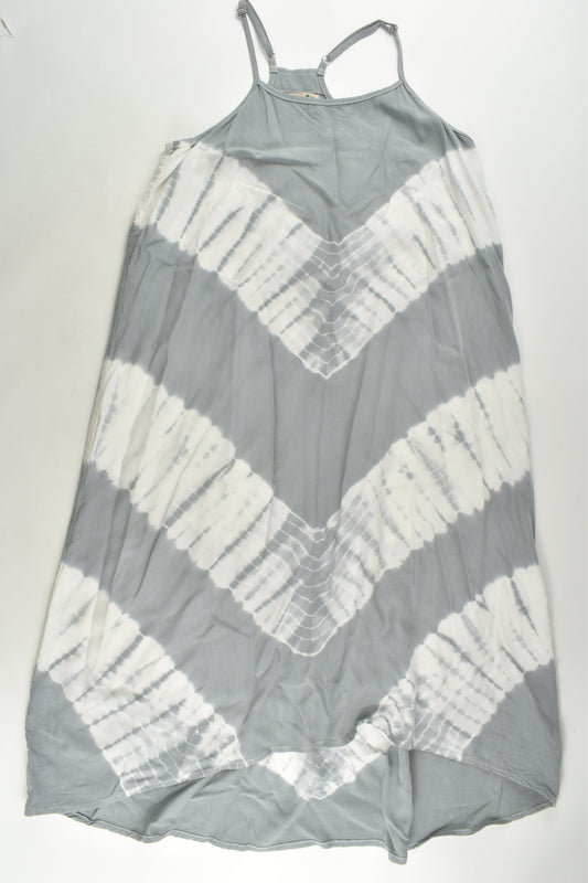 Gum Size 12 Tie-Dye Viscose Dress