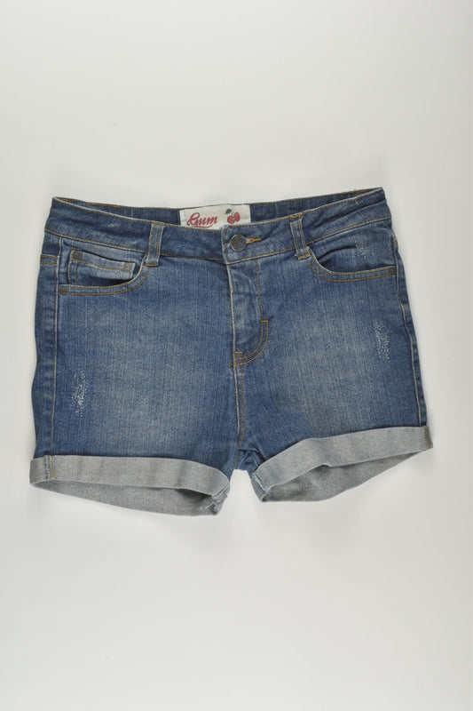 Gum Size 14 Stretchy Denim Shorts