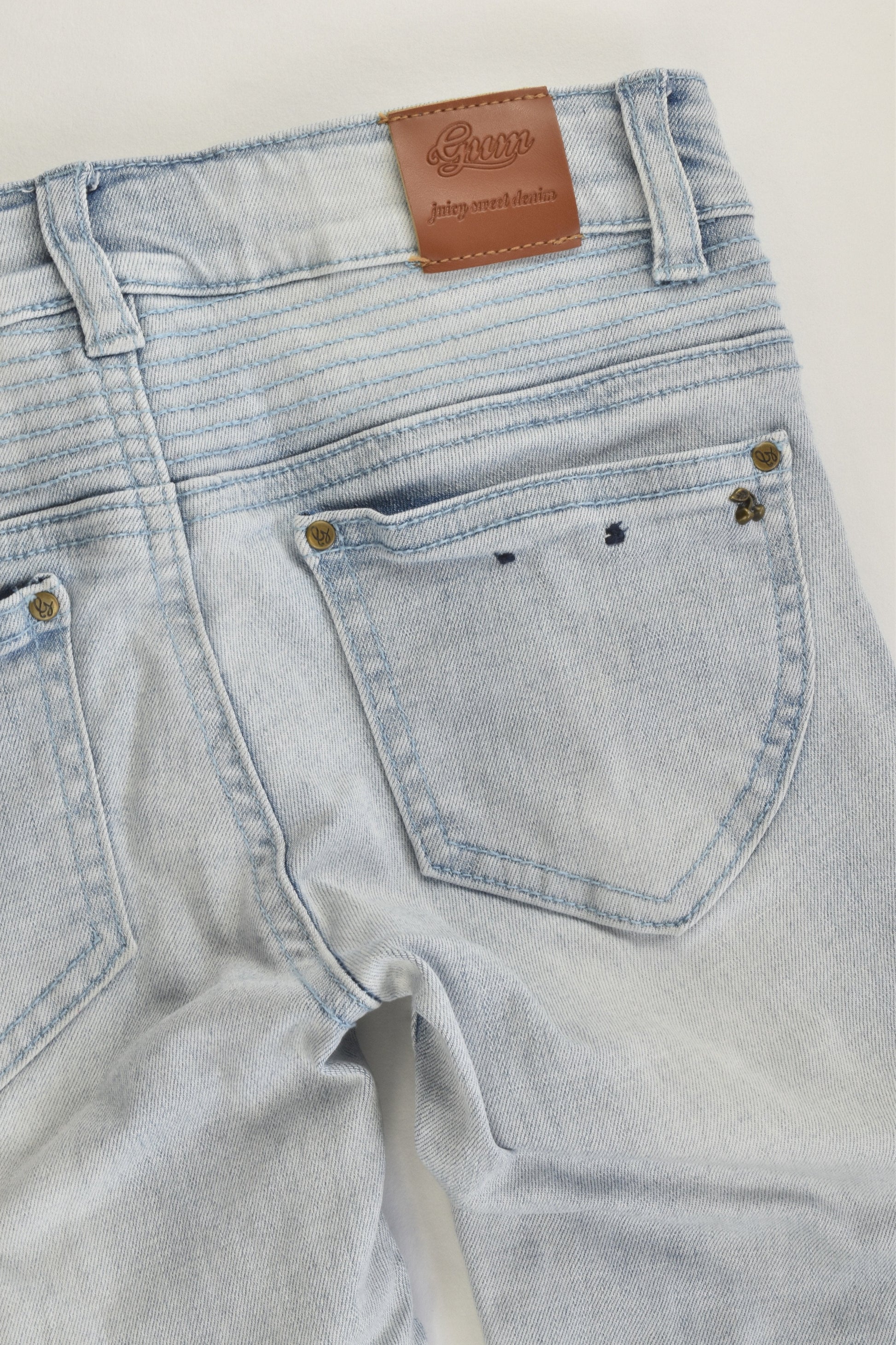 Gum Size 8 Stretchy Denim Pants