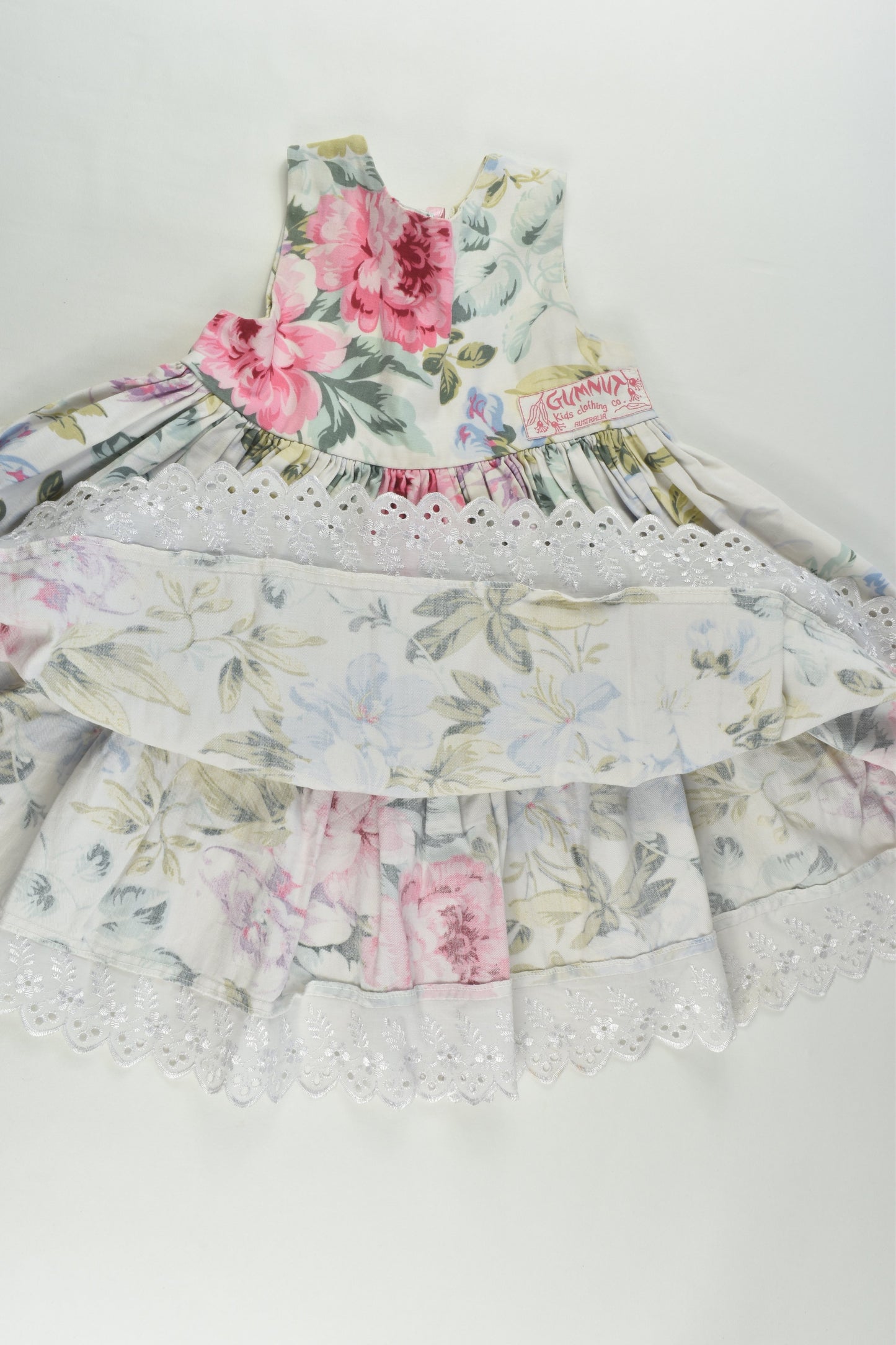 Gumnut Kids Clothing Co Australia Size 2 Floral Dress