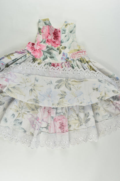 Gumnut Kids Clothing Co Australia Size 2 Floral Dress