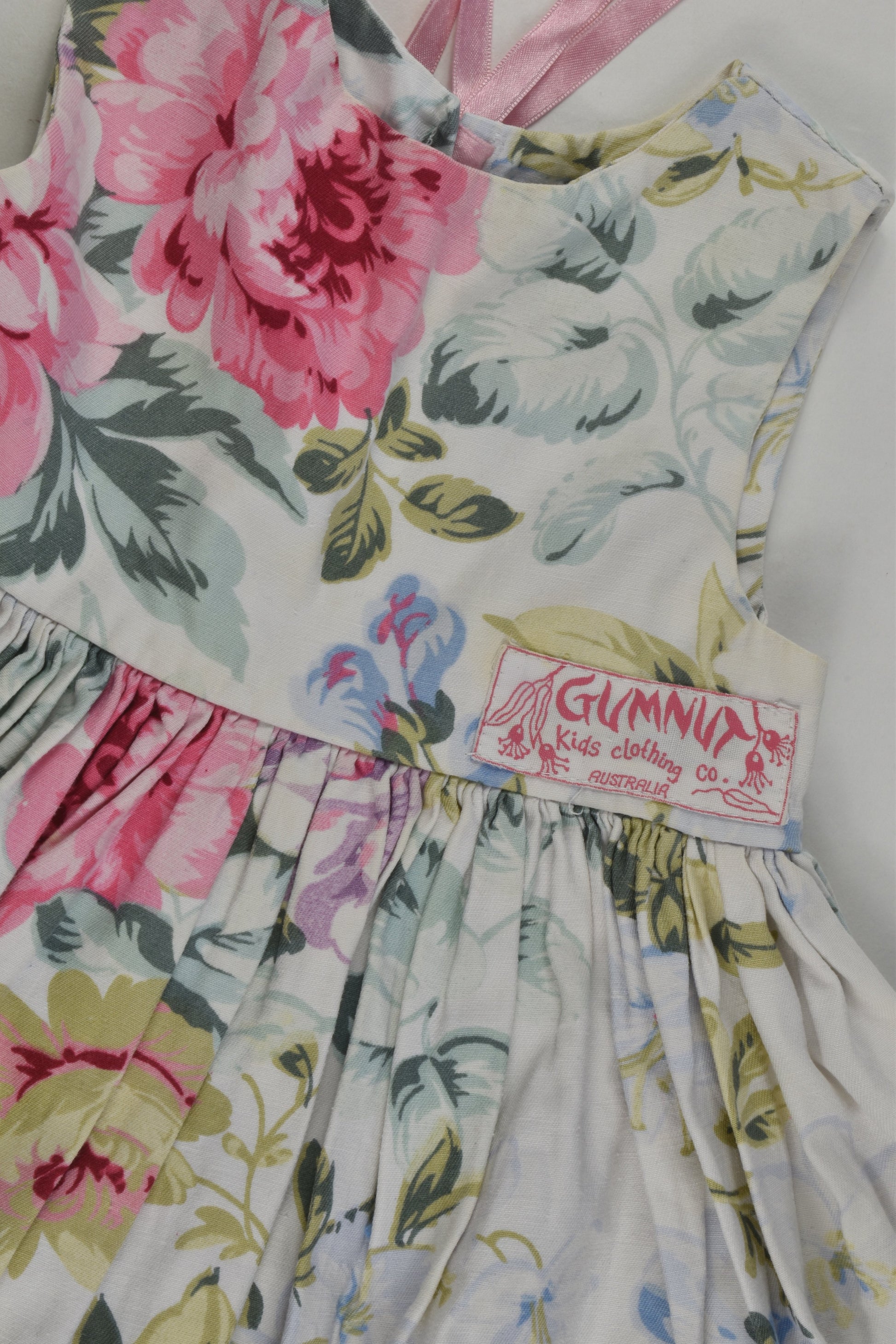 Gumnut Kids Clothing Co Australia Size 2 Floral Dress