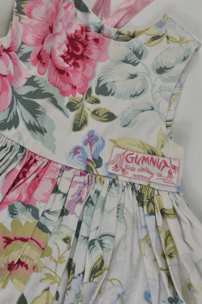 Gumnut Kids Clothing Co Australia Size 2 Floral Dress