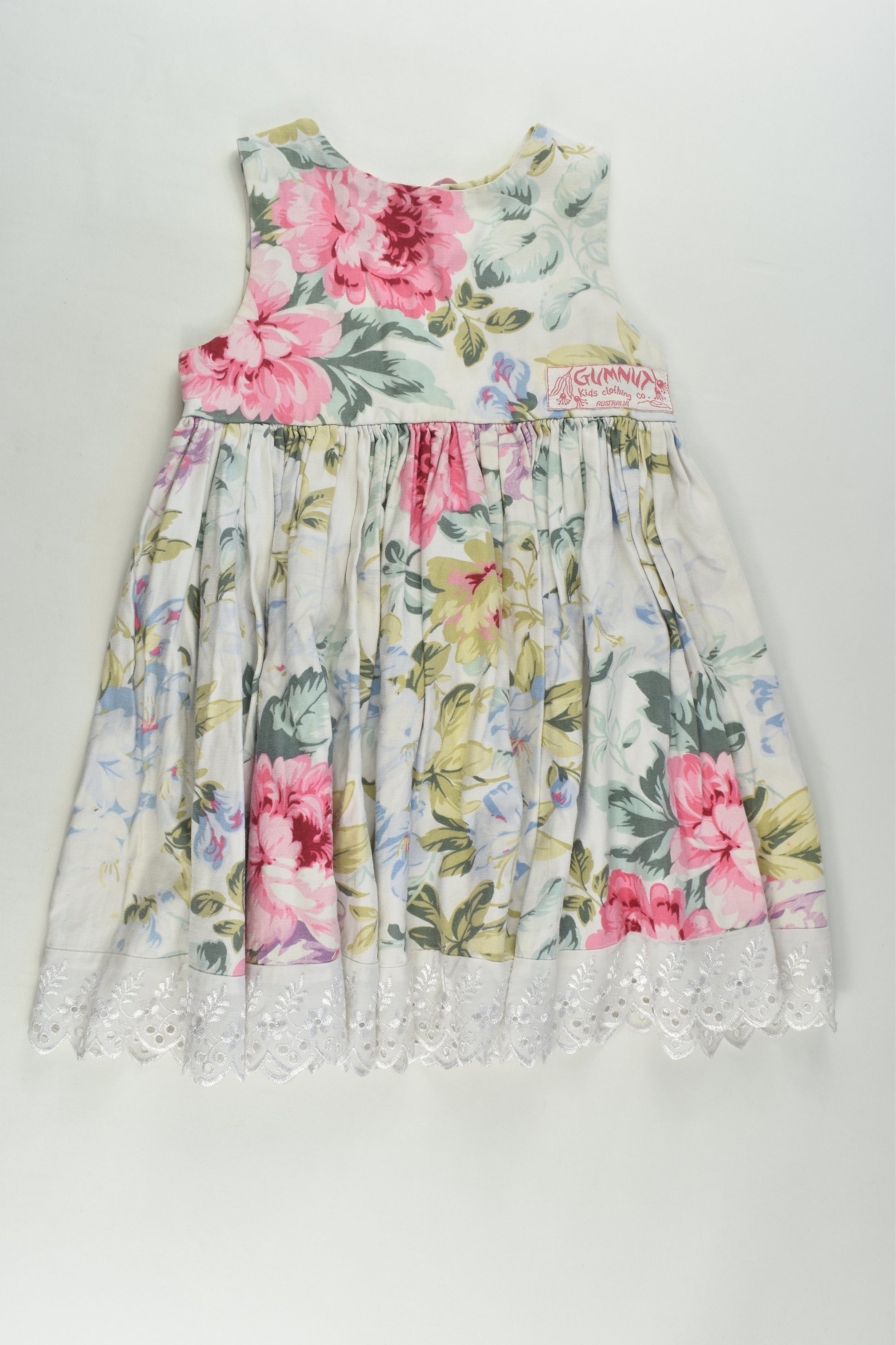 Gumnut Kids Clothing Co Australia Size 2 Floral Dress