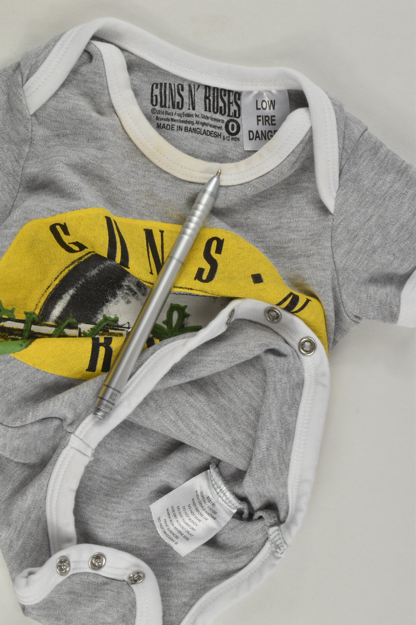 Guns N' Roses Size 000 Bodysuit