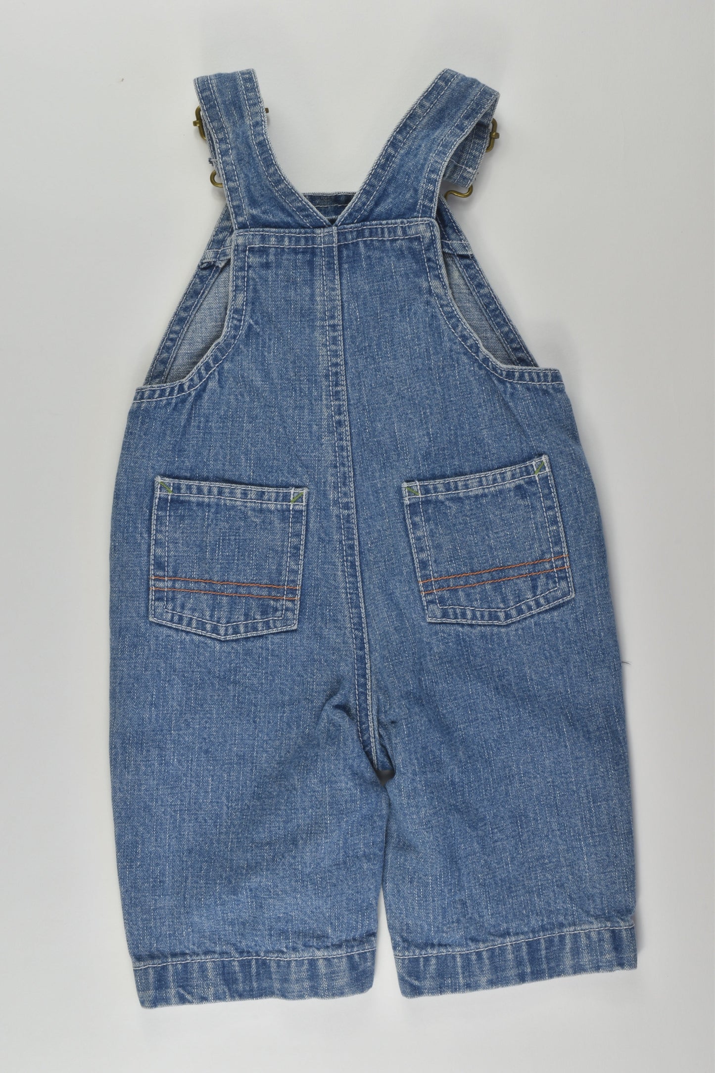 Gymboree Size 000 Plane Denim Overalls