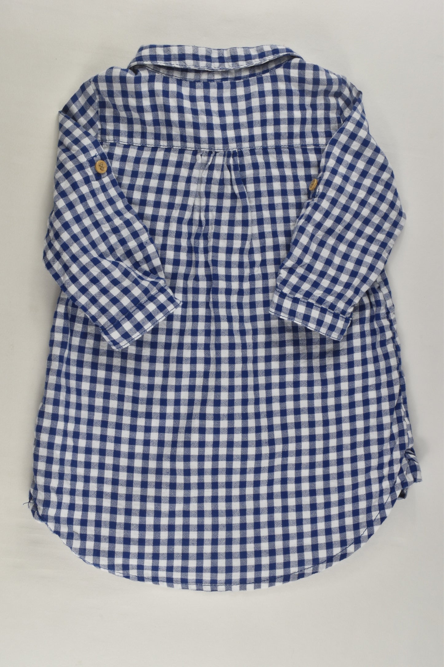 H&M Size 0 (74 cm) Checked Dress/Tunic