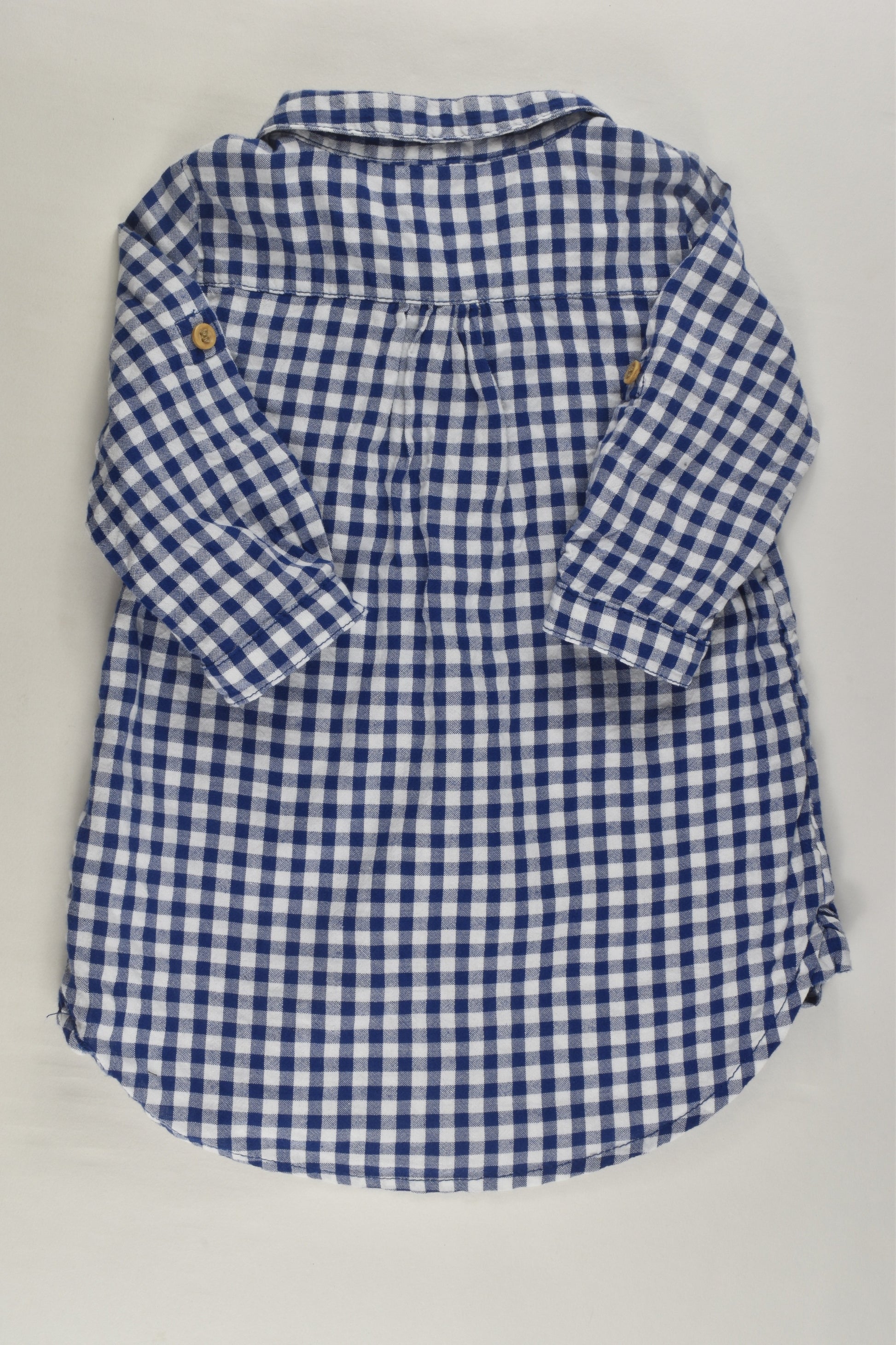 H&M Size 0 (74 cm) Checked Dress/Tunic