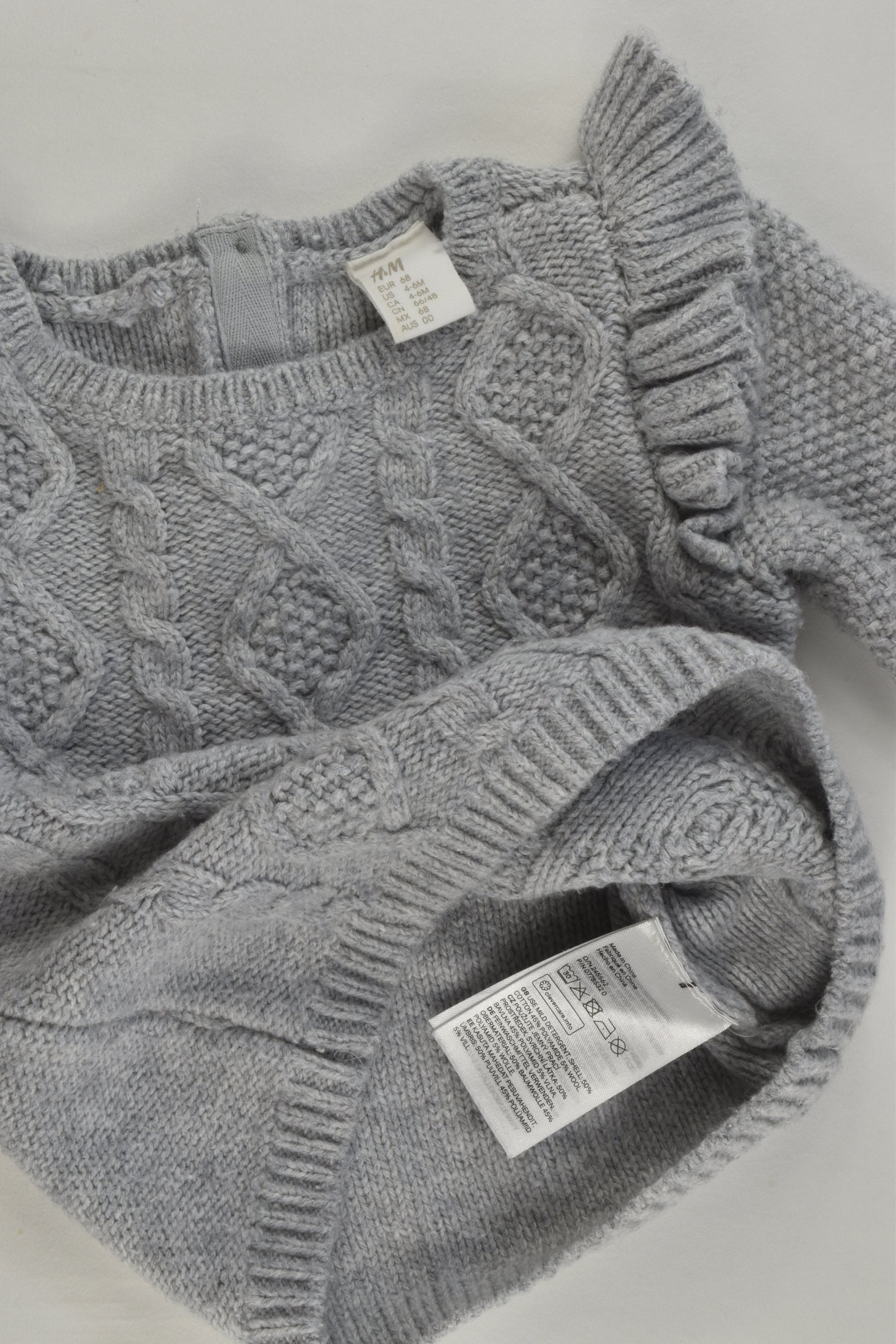 H&M Size 00 (68 cm) Knitted Jumper