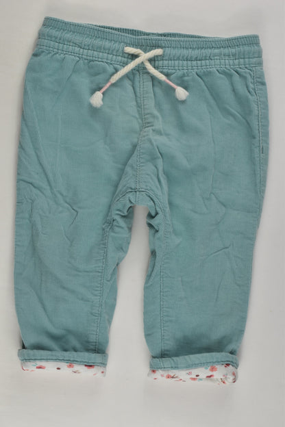 H&M Size 00 (68 cm) Lined Cord Pants