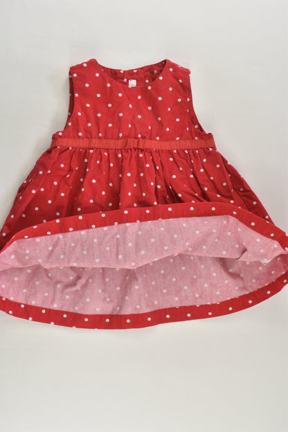 h&m red polka dot dress Retro Red with white polka dot full skirt pin up