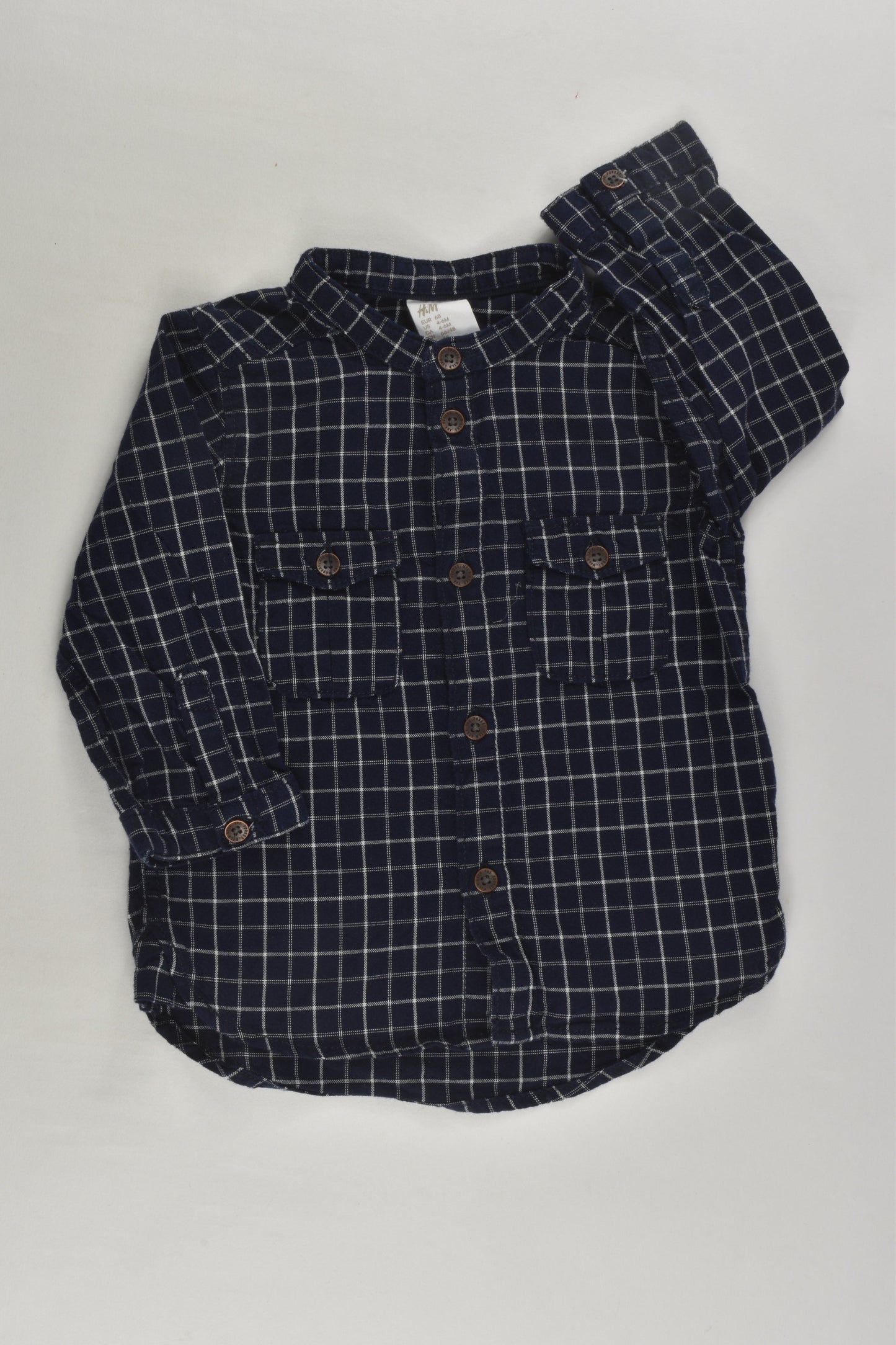 H&M Size 00 Checked Shirt