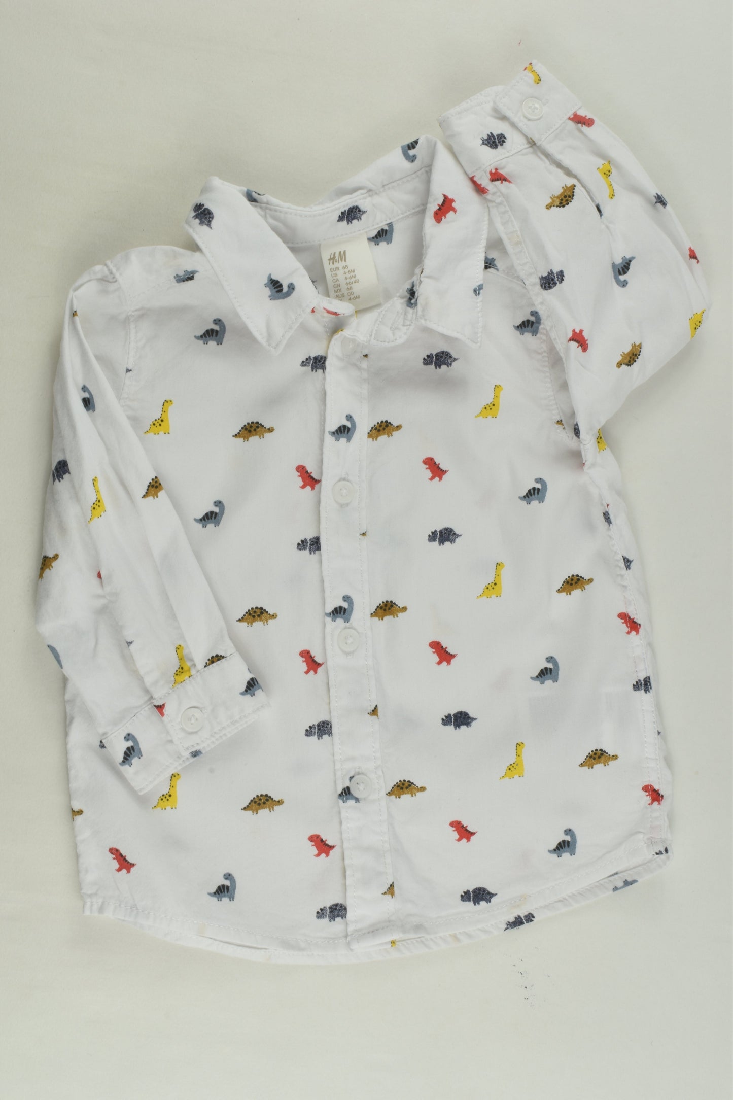 H&M Size 00 Dinosaur Shirt