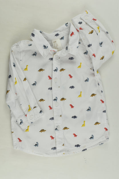 H&M Size 00 Dinosaur Shirt