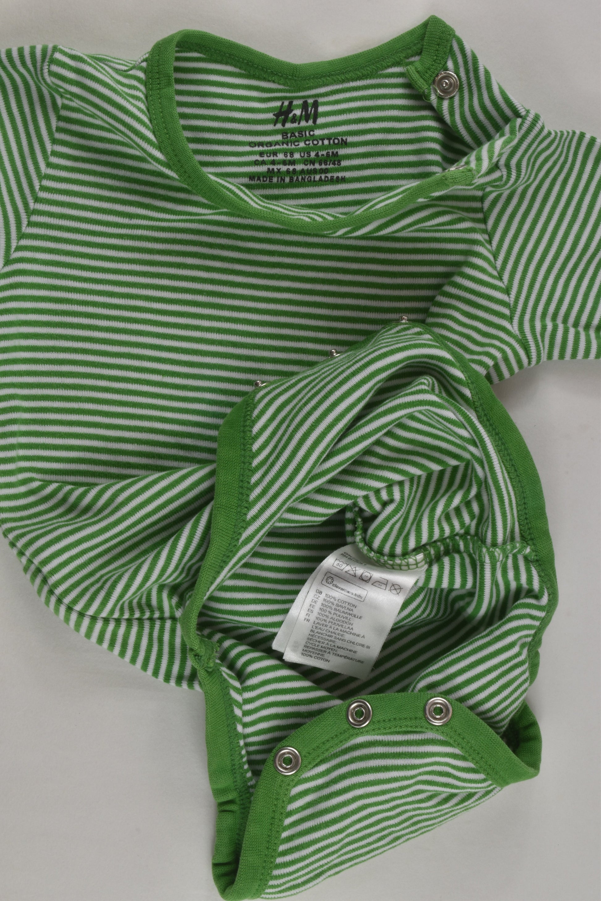 H&M Size 00 Organic Bodysuit