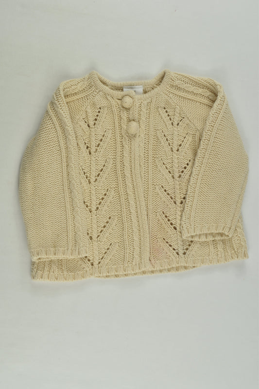 H&M Size 000 (62 cm) Knit Cardigan