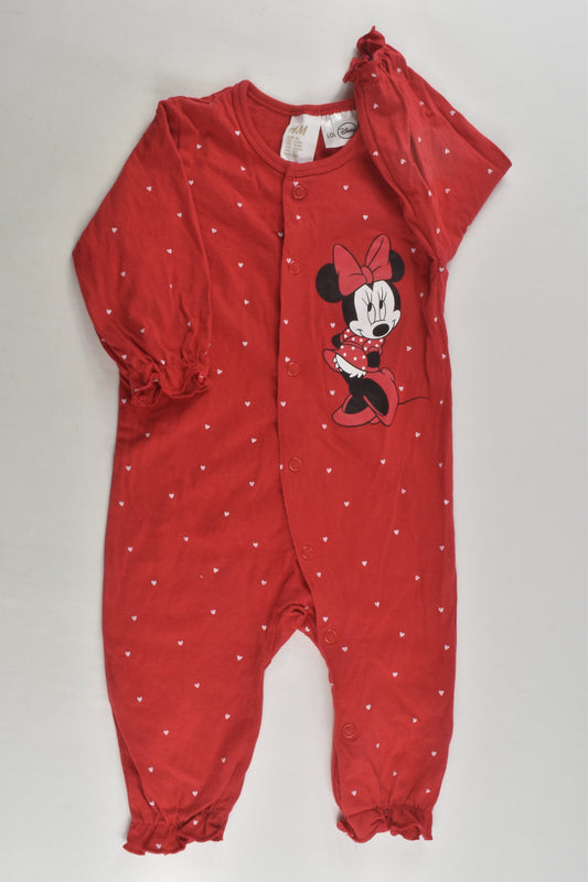 H&M Size 000 Minnie Mouse Romper