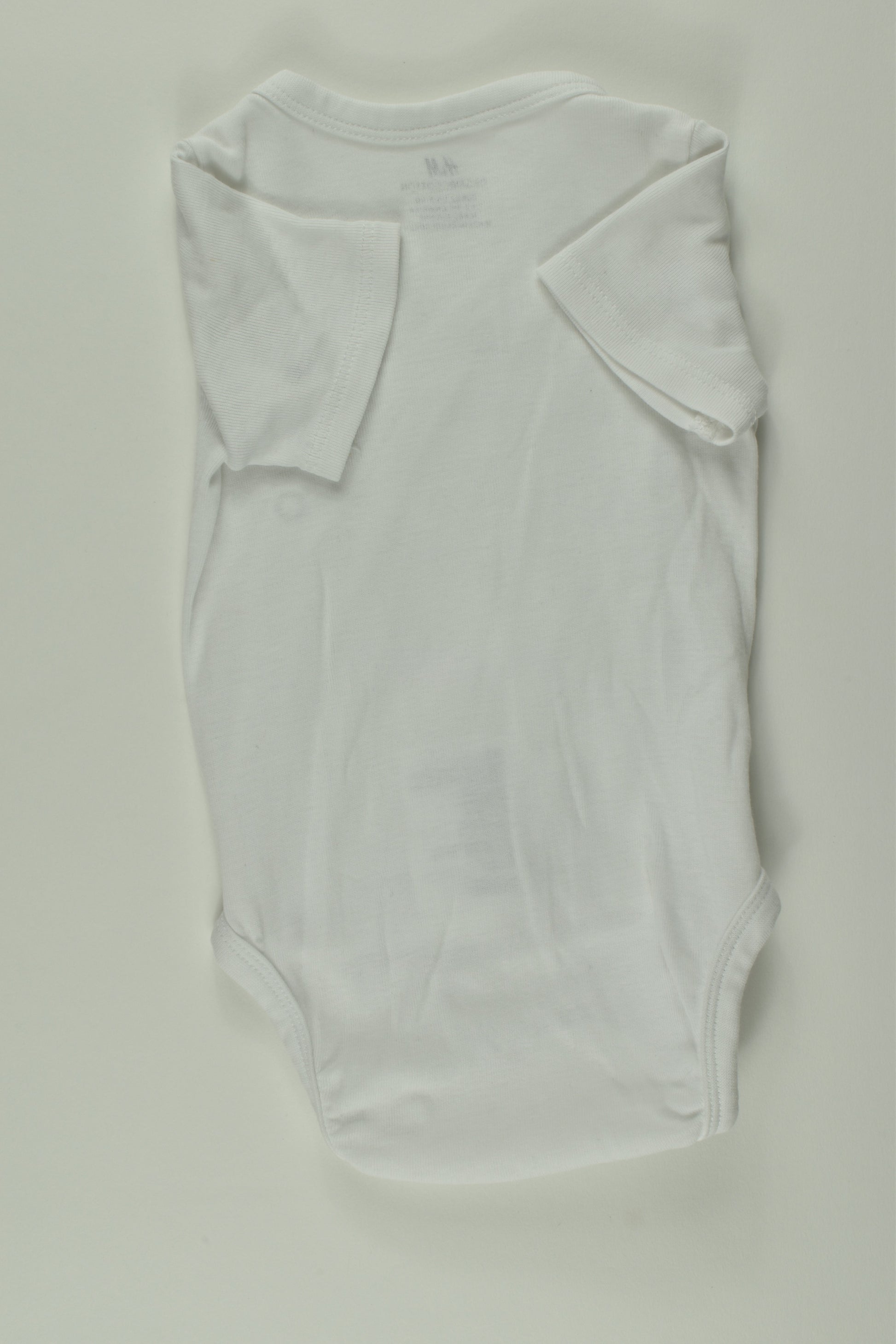 H&M Size 000 Organic Wrap Bodysuit