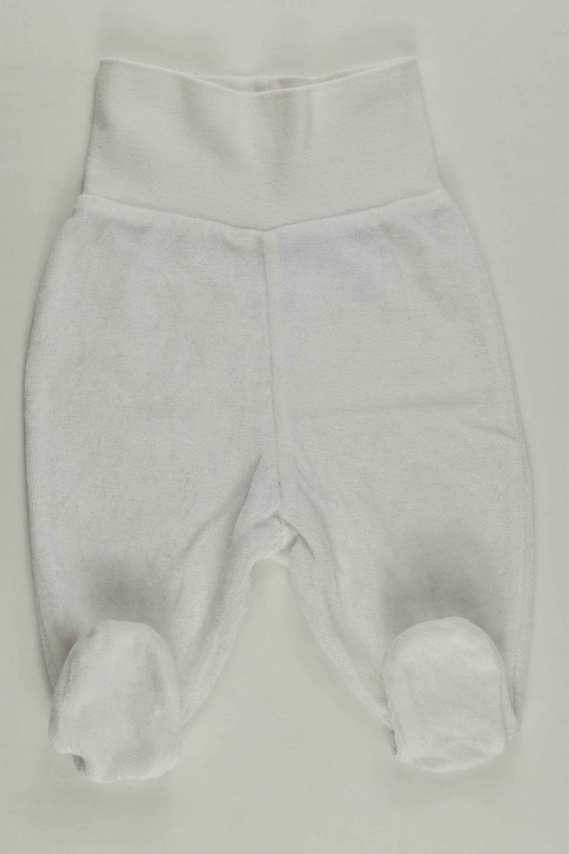 H&M Size 0000 (50 cm) Footed Velour Pants