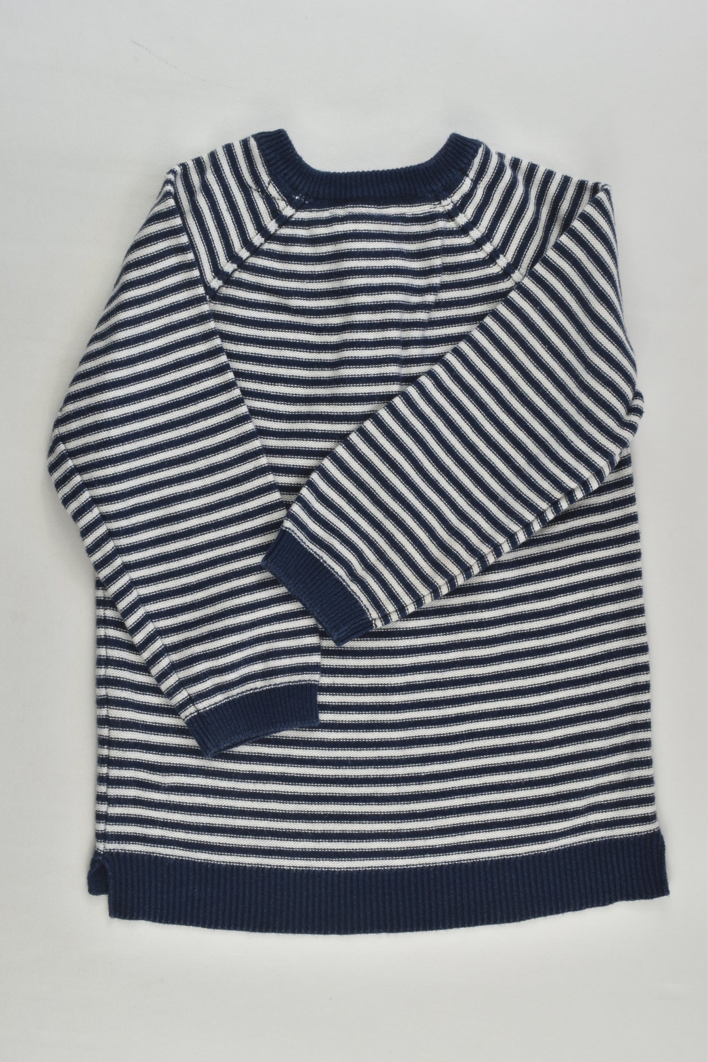 H&M Size 1 (80 cm) Striped Knit Jumper