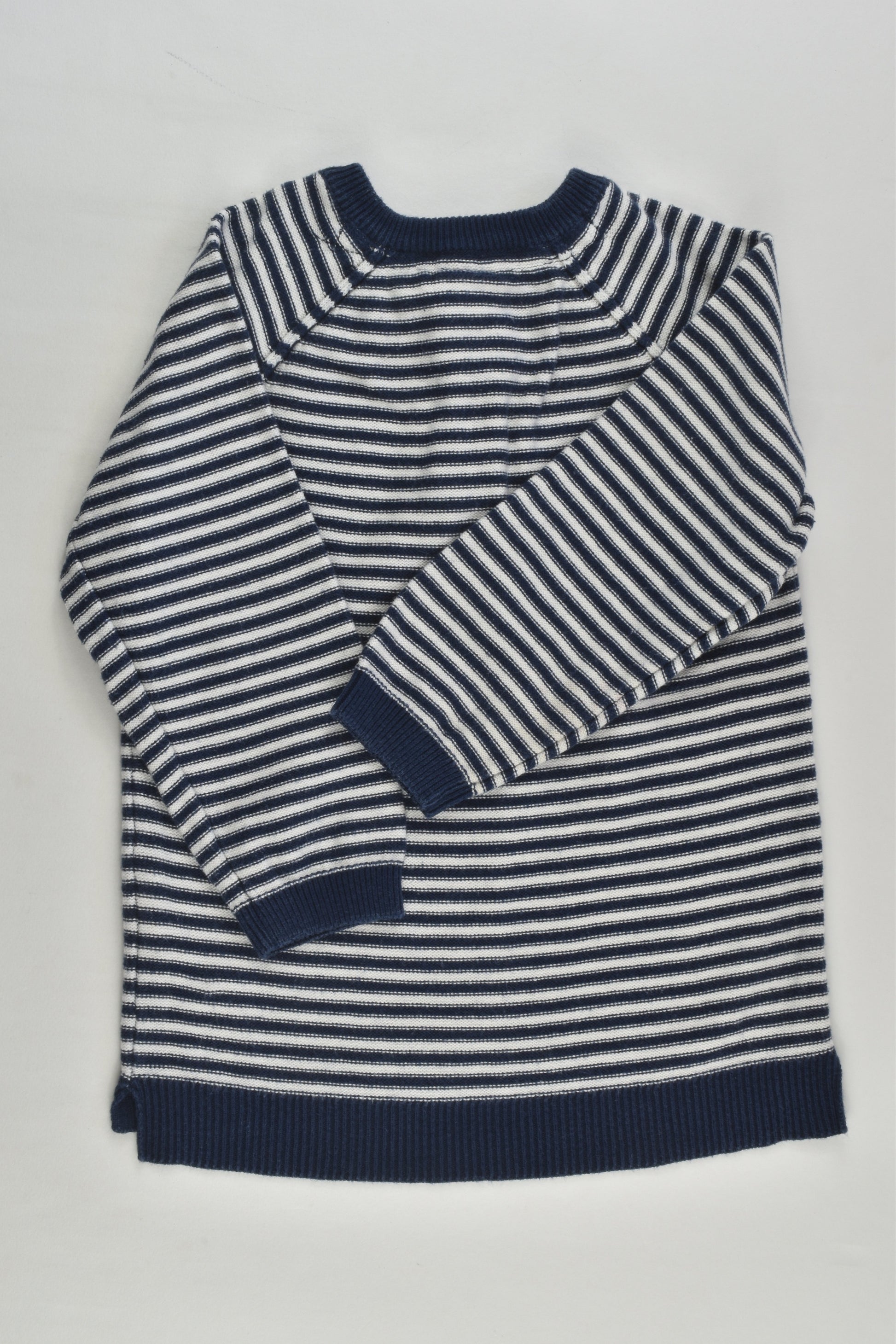 H&M Size 1 (80 cm) Striped Knit Jumper