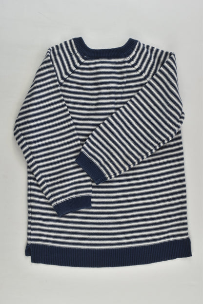 H&M Size 1 (80 cm) Striped Knit Jumper
