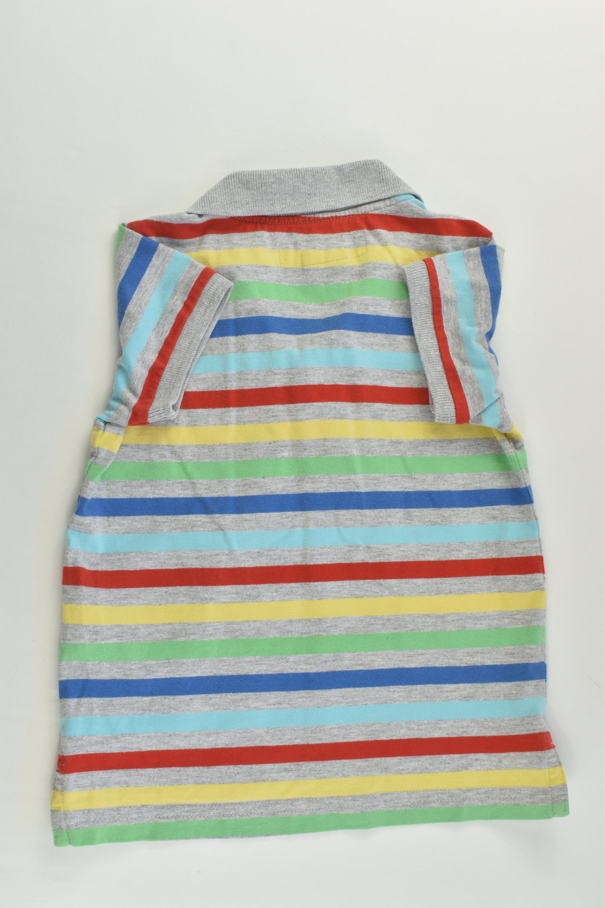 H&M Size 1 (86 cm) Colorful Stripes Polo Shirt