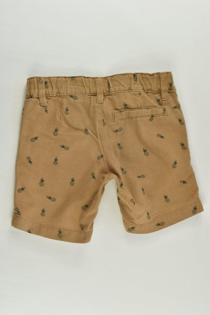 H&M Size 1 (86 cm) Pineapples Lightweight Shorts