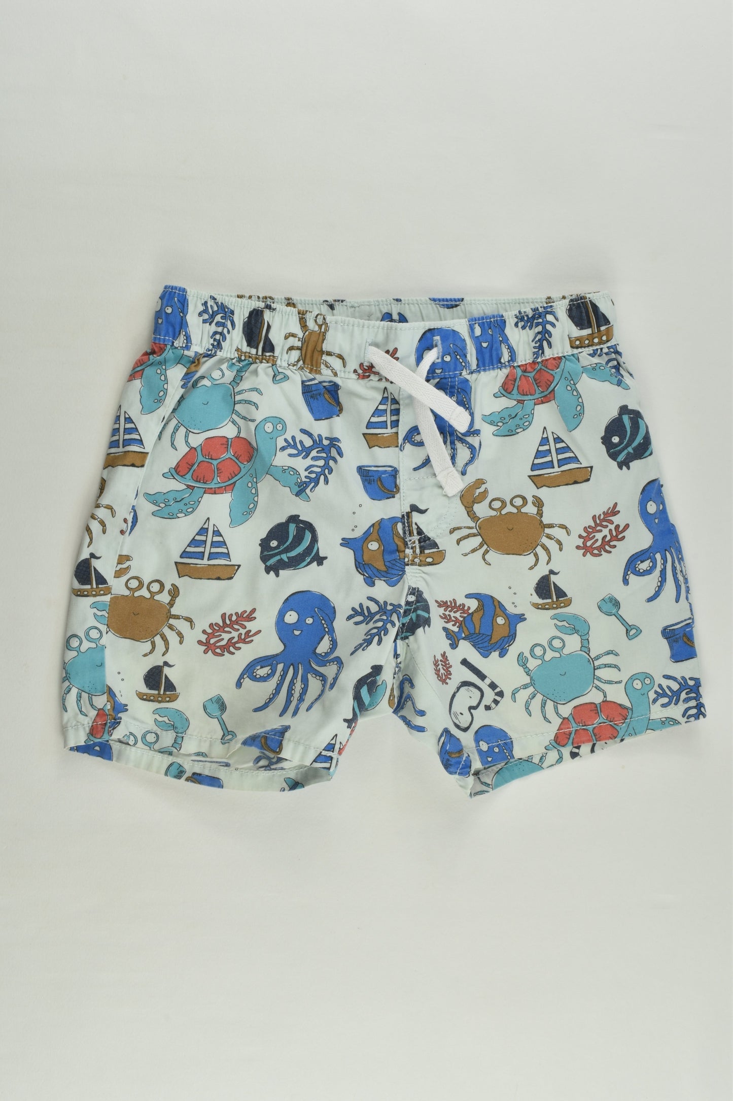 H&M Size 1 (86 cm) Seaside Shorts