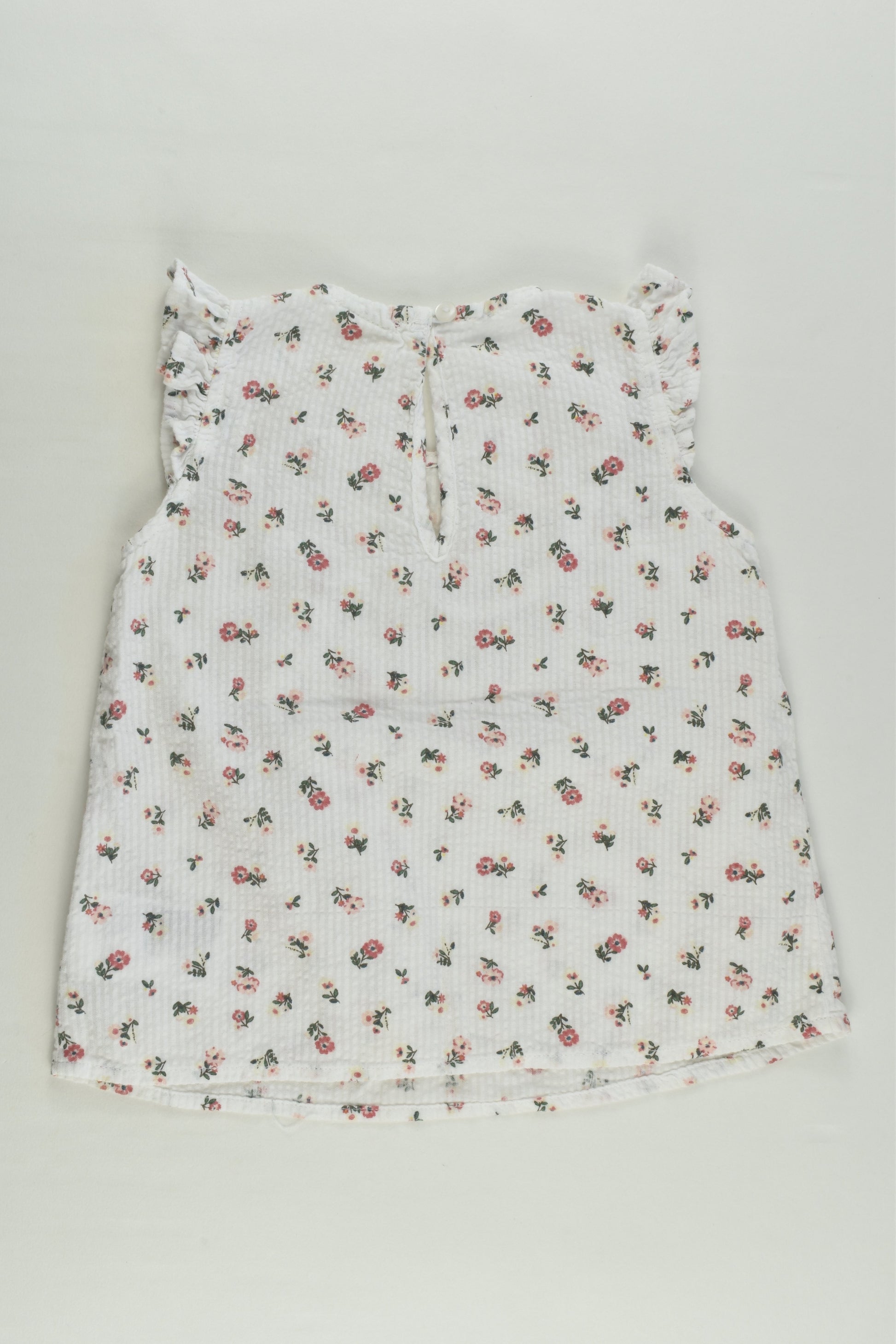 H&M Size 1 Floral Blouse