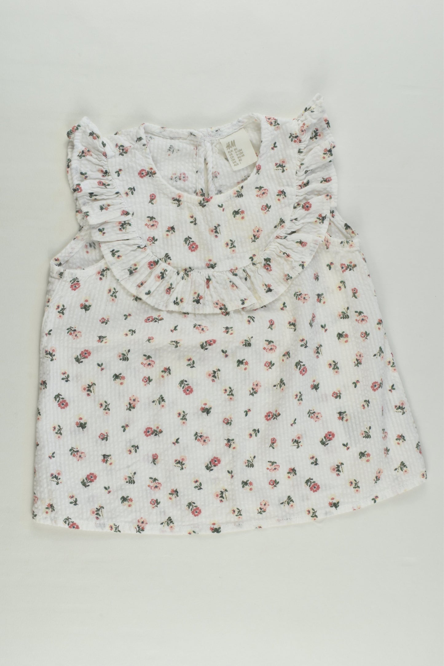 H&M Size 1 Floral Blouse