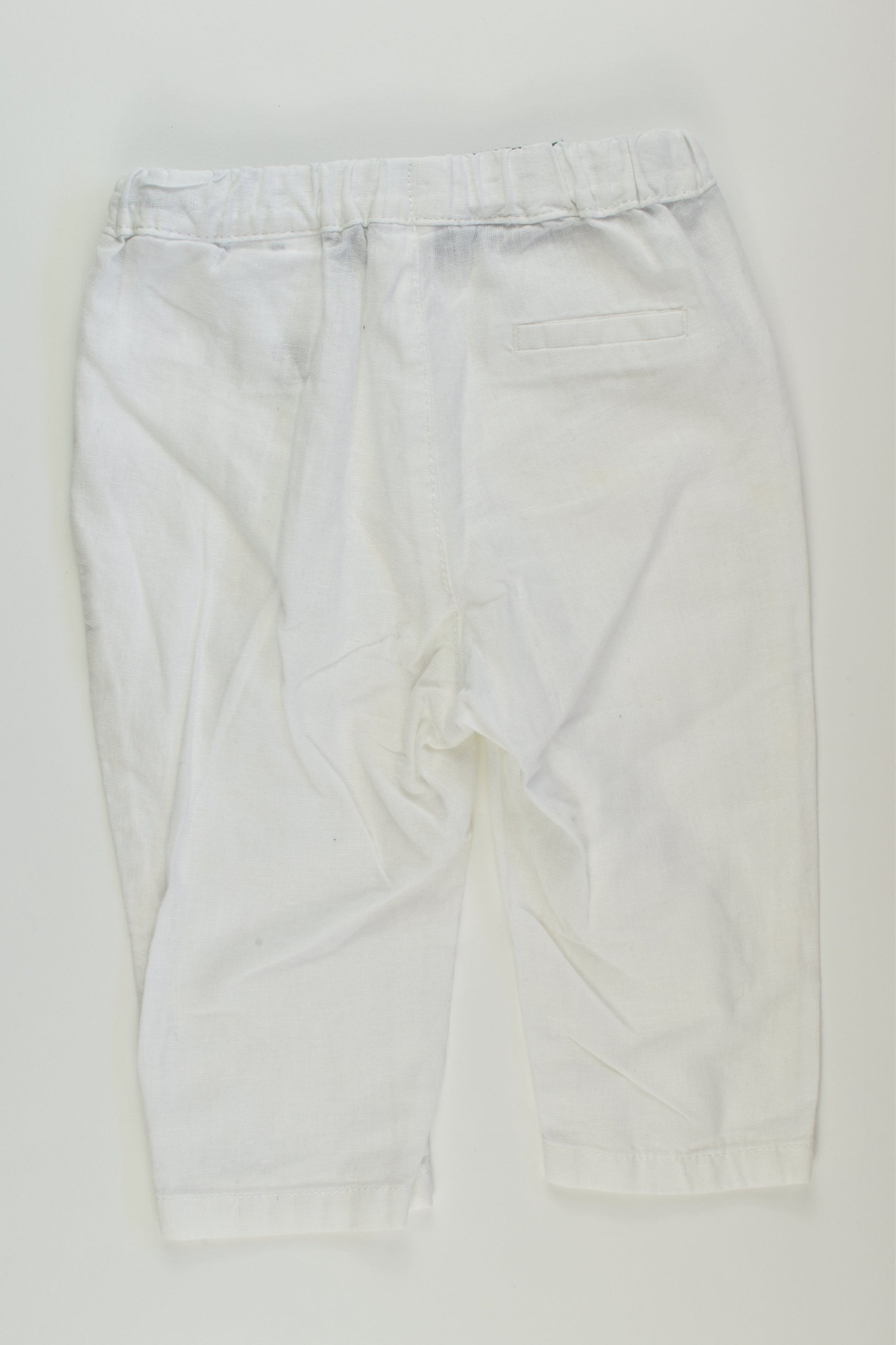 H&M Size 1 Linen Blend Pants