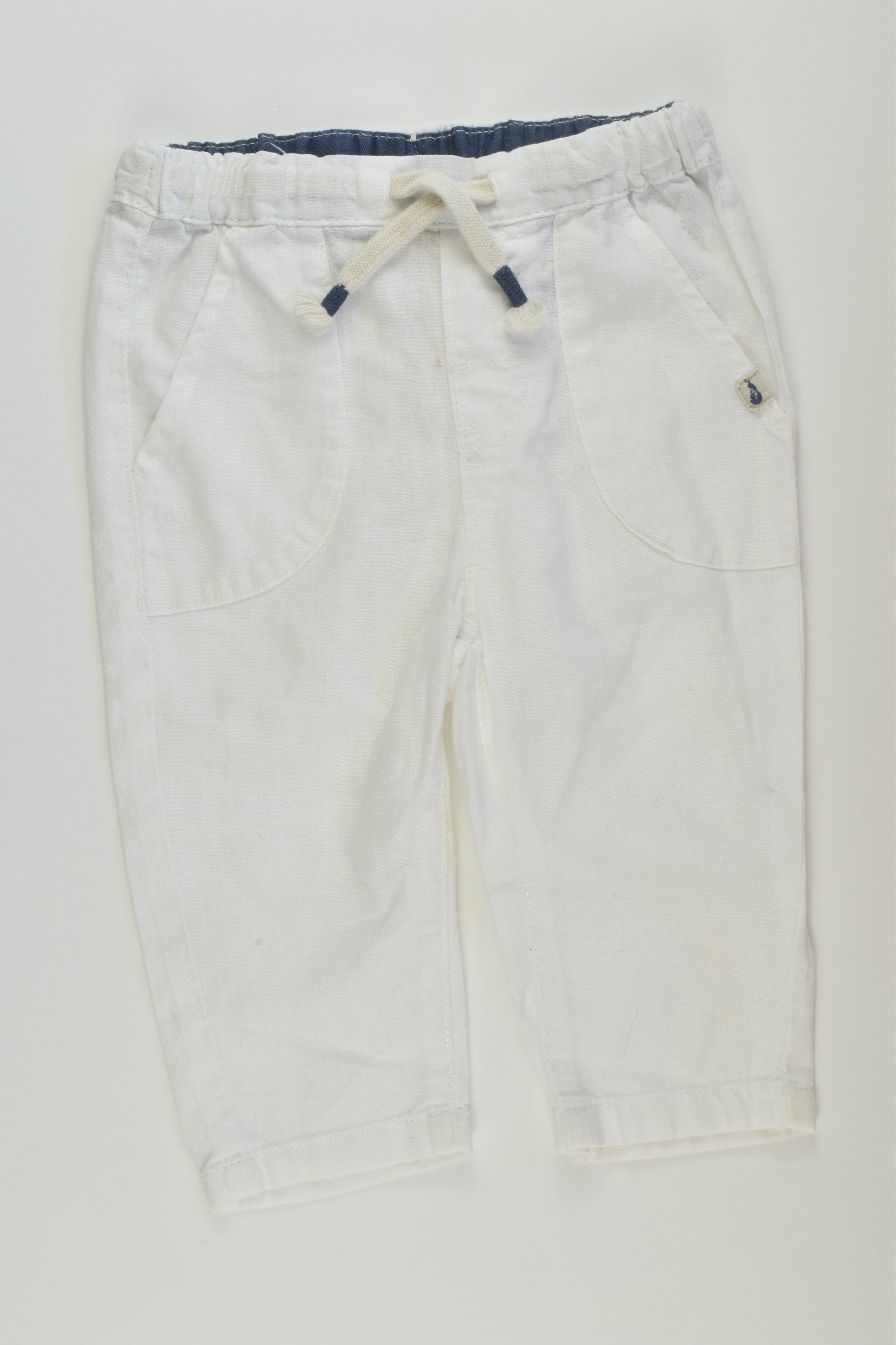 H&M Size 1 Linen Blend Pants