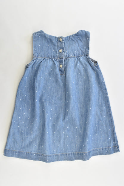 H&M Size 12-18 months (1.5 years) Soft Denim Dress