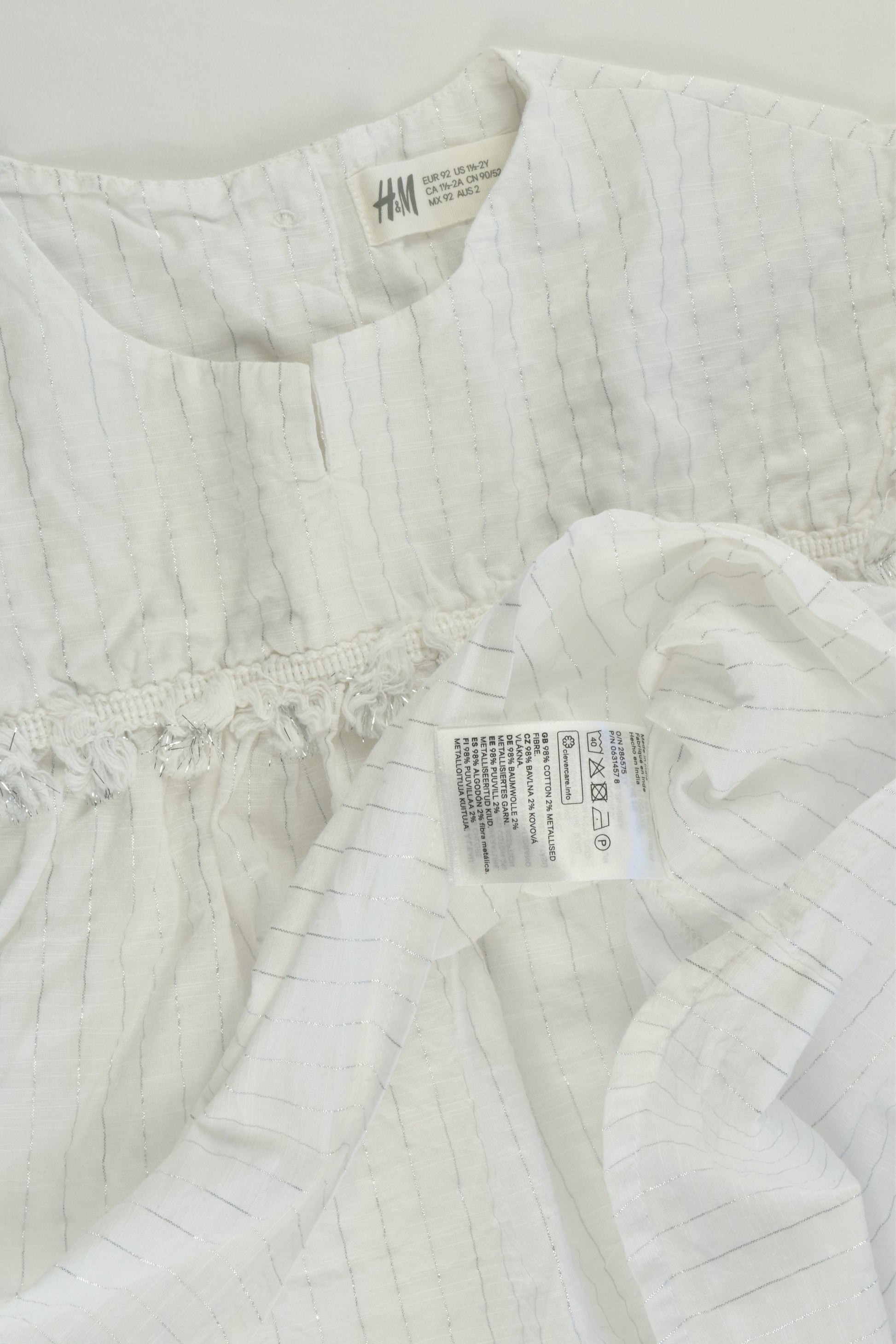 H&M Size 2 (92 cm) Blouse