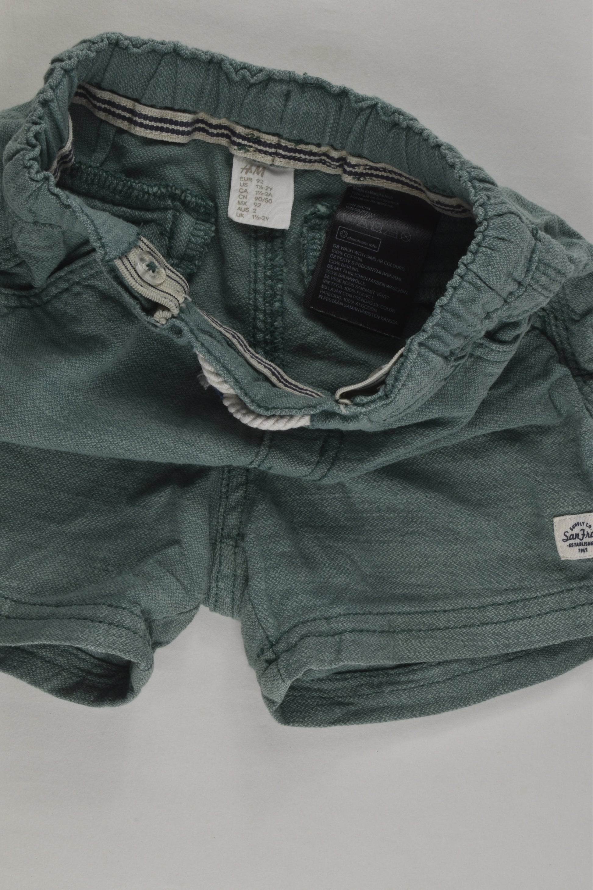 H&M Size 2 (92 cm) Linen-feel Shorts