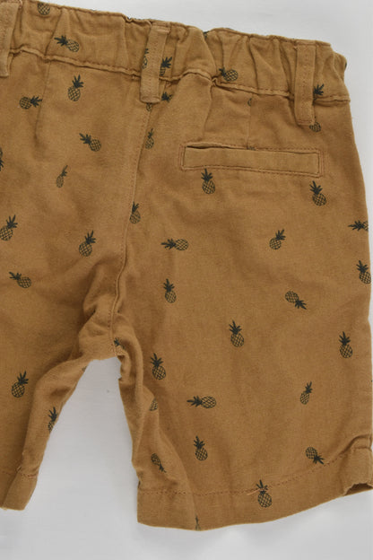 H&M Size 2 (92 cm) Pineapples Lightweight Shorts