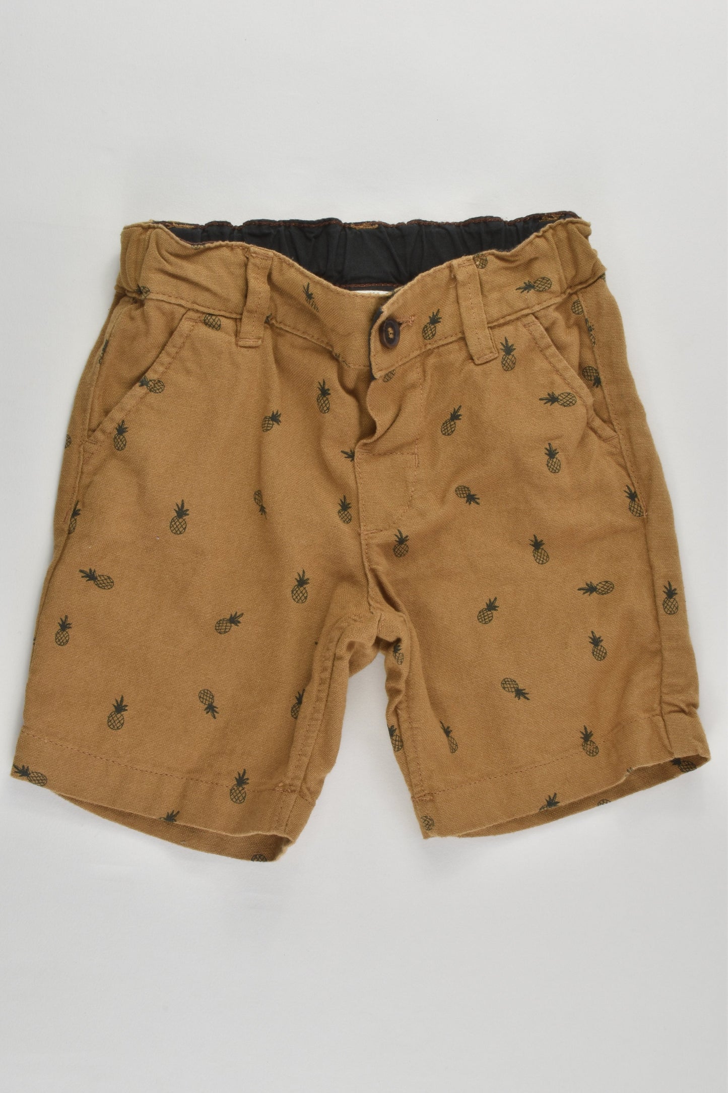 H&M Size 2 (92 cm) Pineapples Lightweight Shorts
