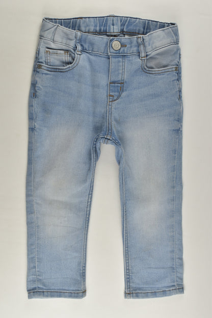 H&M Size 2 (92 cm) Stretchy Slim Fit Denim Pants