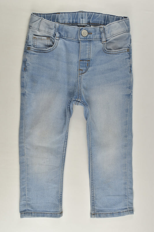 H&M Size 2 (92 cm) Stretchy Slim Fit Denim Pants