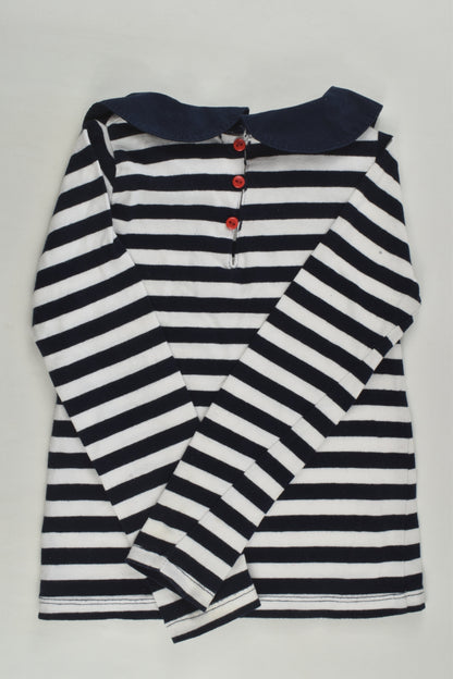 H&M Size 3-4 (98/104 cm) French Cat Top