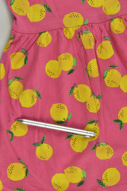 H&M Size 3-4 (98/104 cm) Lemon Dress