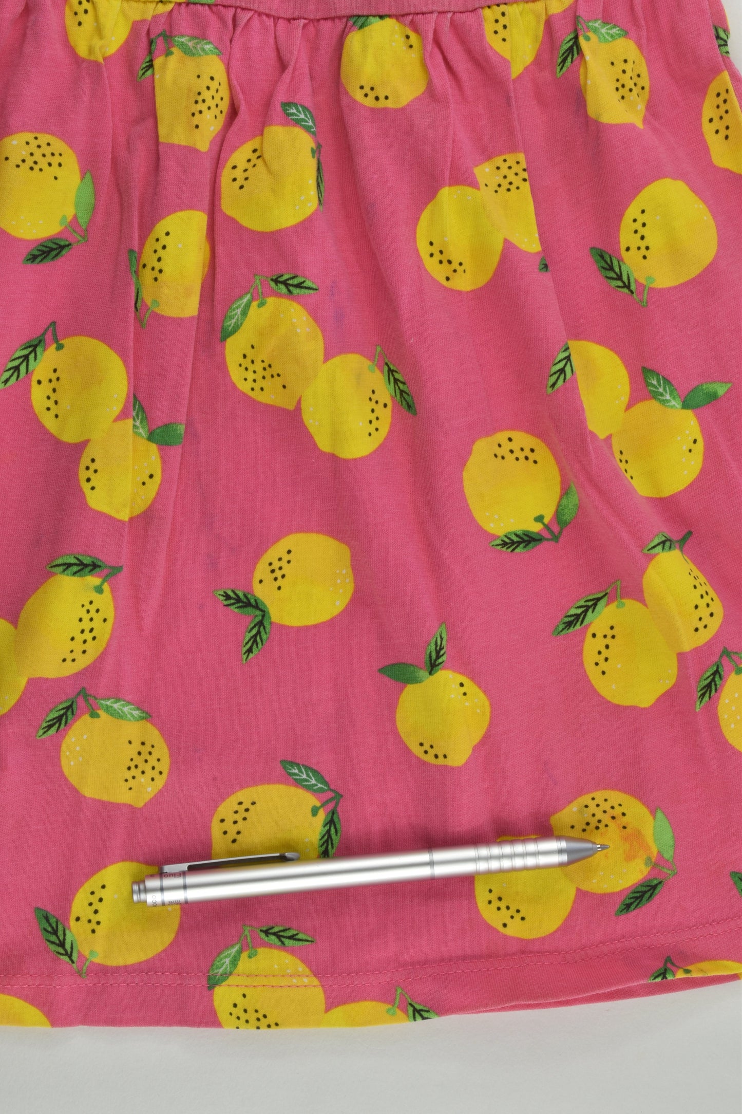 H&M Size 3-4 (98/104 cm) Lemon Dress