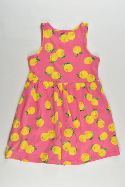 H&M Size 3-4 (98/104 cm) Lemon Dress