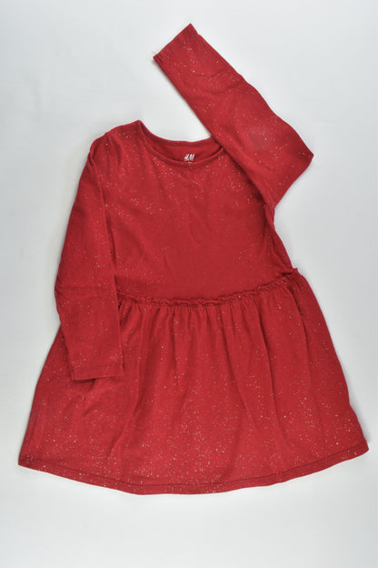 H&M Size 3-4 (98/104 cm) Organic Dress